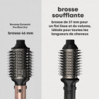 Brosse soufflante multifonction 7-en-1 - Air Ultime Ionique + trousse de beauté