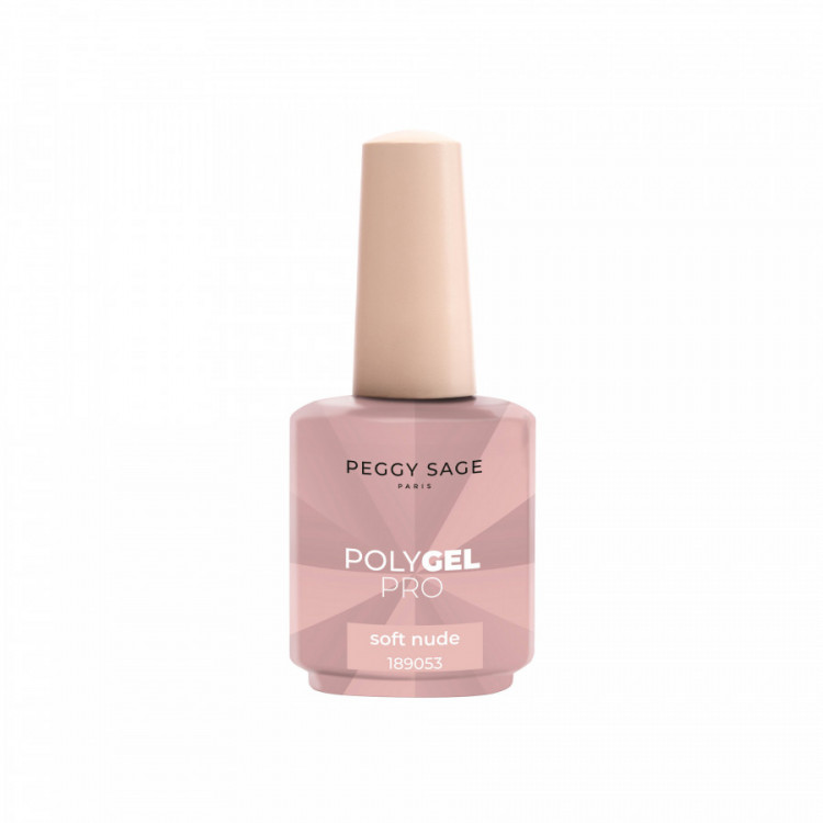 Polygel liquide Soft Nude - texture fluide, application facile, rendu nude