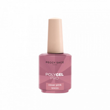 Polygel liquide Cover Pink - couvrance optimale, texture fluide, rendu rosé