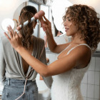 Fer à boucler Hair Gun I - boucles brillantes, design ergonomique, chauffe rapide
