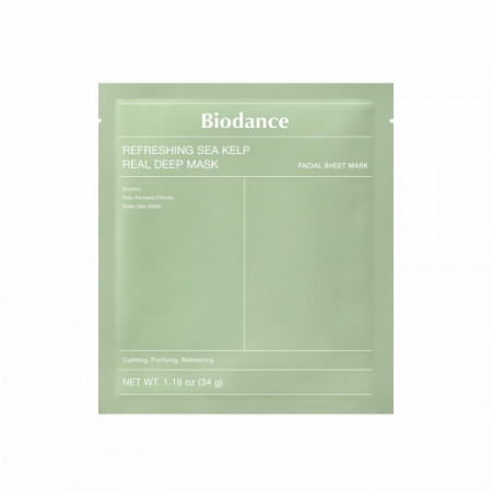 Masque visage Refreshing Sea Kelp – apaisant, purifiant, rafraîchissant