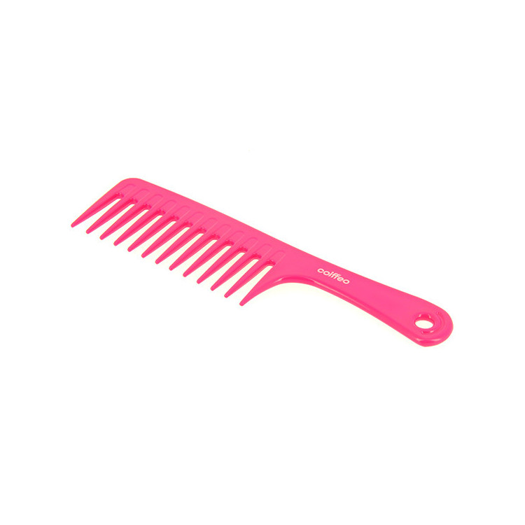 Peigne rateau dents larges Fuschia