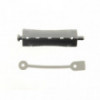Bigoudis permanente courts 70x16mm x12 Noir & Gris
