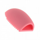 Brosse nettoyante en silicone pour pinceaux