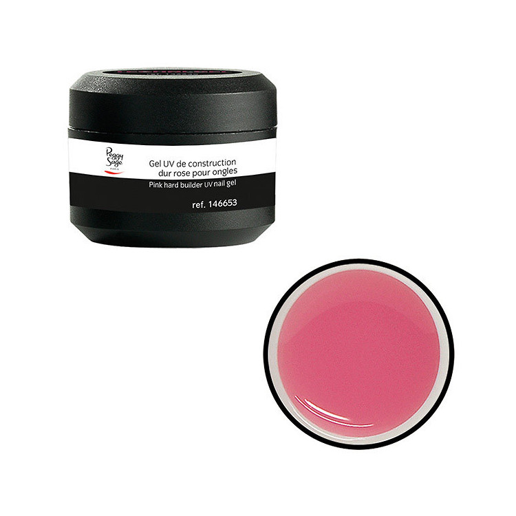 Gel UV de construction dur pour ongles Rose 15g