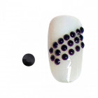 Lot de 20 strass pour ongles - Noir SS5