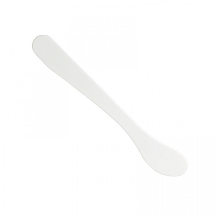 Spatule en plastique couteau Blanche 18cm