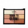 Palette illuminatrice Born to glow! highlighting (6x4.8g)