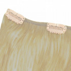 Bandeau extensions naturelles à clips Platine