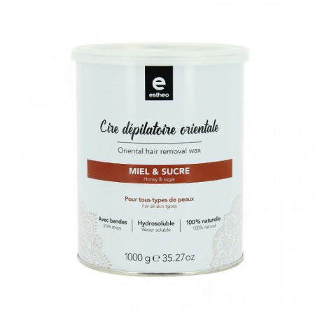 Pot de cire dépilatoire hydrosoluble Orientale