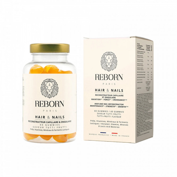 Complément alimentaires cheveux et ongles Reborn