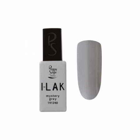 Vernis Semi-permanent I-LAK soak off gel polish mystery grey