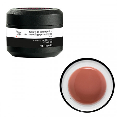 Gel de construction dur Camouflage rose 15g