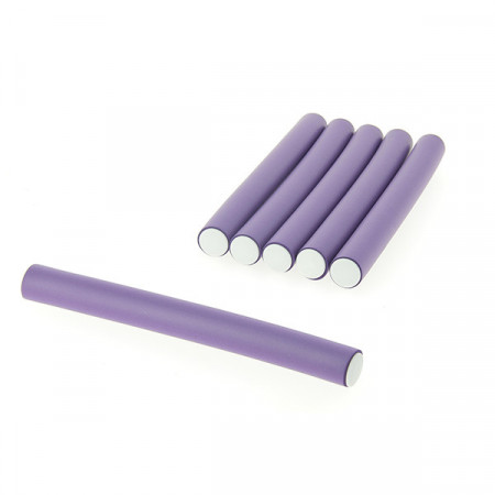 Flexi rollers 20mmx18cm x6 Violet