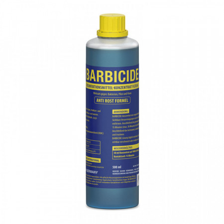 Barbicide lotion désinfectante matériel barbier