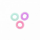 Set de 3 Élastiques Rose, Violet, Bleu