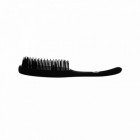 Brosse démêlante pour cheveux mouillés Noire