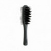 Brosse massante 2-en-1 Noire