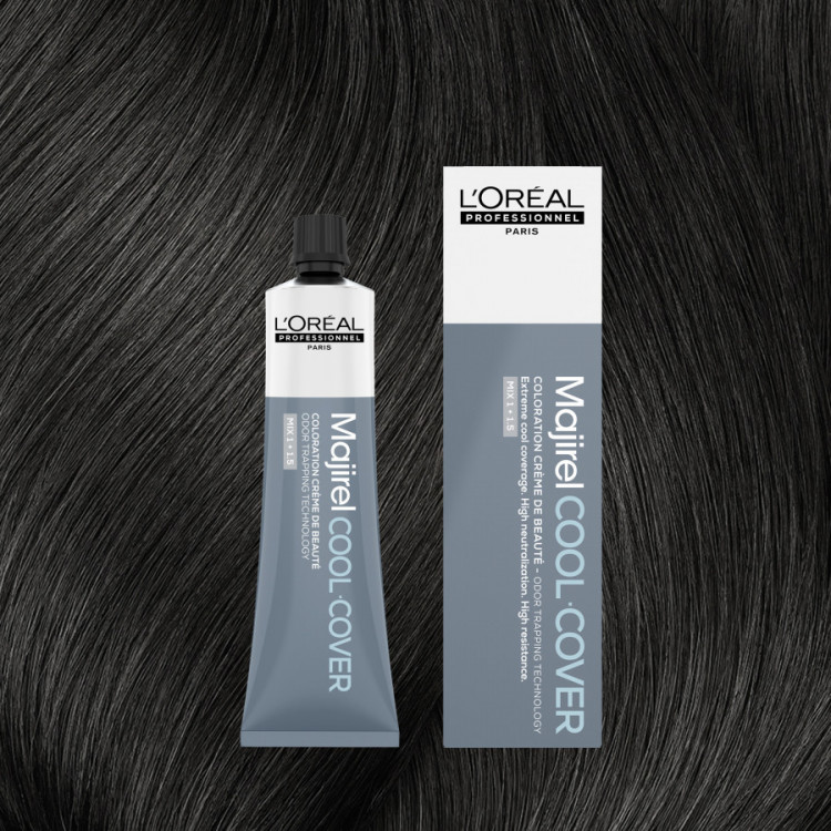 Coloration crème de beauté Majirel Cool Cover 5.1