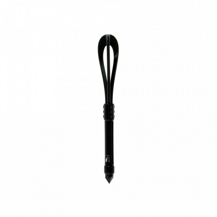 Fouet coloration 3-en-1 en silicone Noir