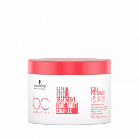 Masque cheveux abîmés BC Clean Repair Rescue Care-Boost Complex