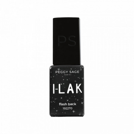 Vernis semi-permanent I-LAK - flash black - couvrance, brillance 3 semaines