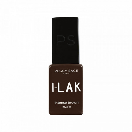 Vernis semi-permanent I-LAK - intense brown - couvrance pro, longue tenue