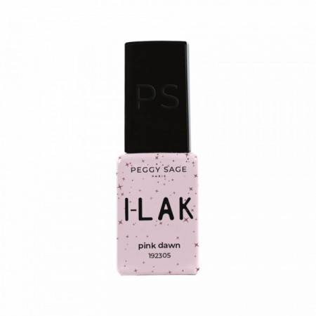 Vernis semi-permanent I-LAK - pink dawn - douceur pastel, tenue 3 semaines