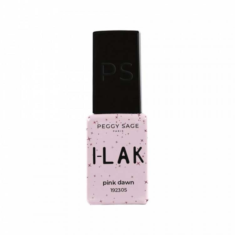 Vernis semi-permanent I-LAK - pink dawn - douceur pastel, tenue 3 semaines