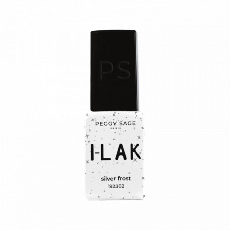 Vernis semi-permanent I-LAK - silver frost - brillance, tenue 3 semaines