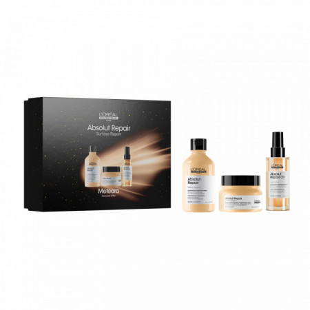 Coffret trio capillaire Absolut Repair - réparation, brillance, légèreté