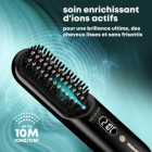 Brosse chauffante et lissante compacte sans fil Straight&Co