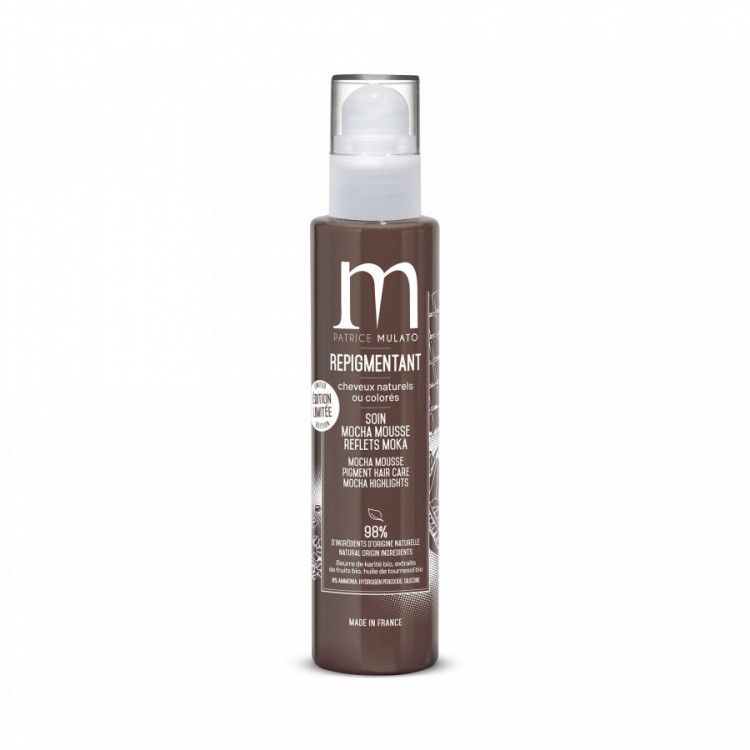 Soin repigmentant Mocha mousse - reflets Moka, éclat naturel, nutrition