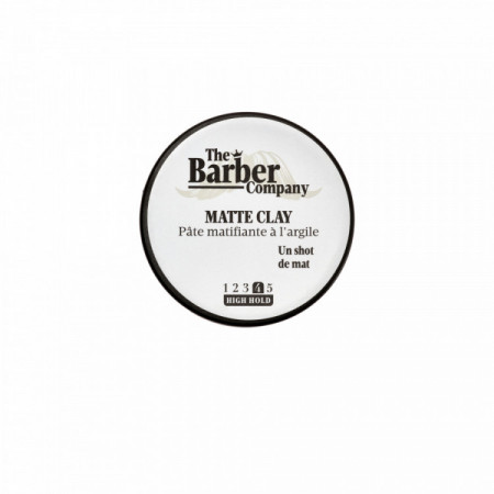 Pâte coiffante Matte Clay – fixation forte, effet mat, tous cheveux