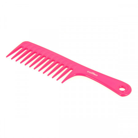 Peigne rateau dents larges Fuschia