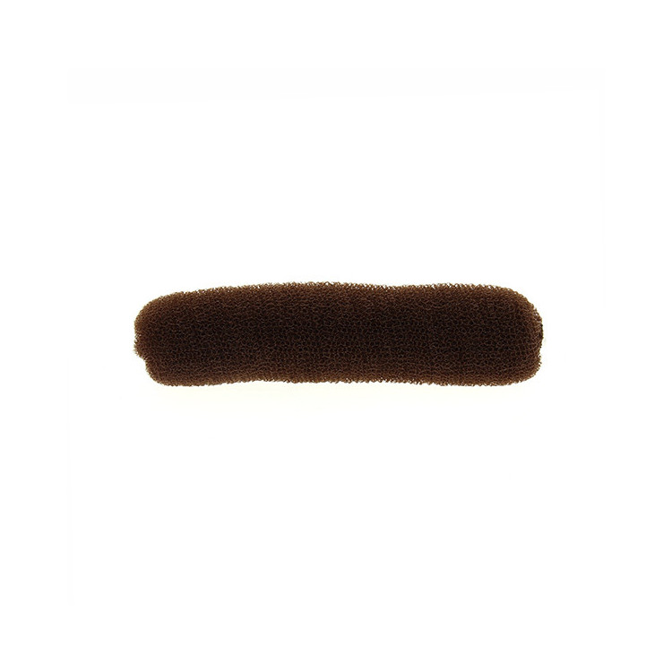 Crépon boudin à clip 180mm Chatain