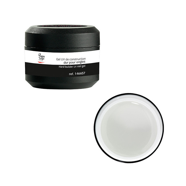 Gel UV de construction dur transparent 15g