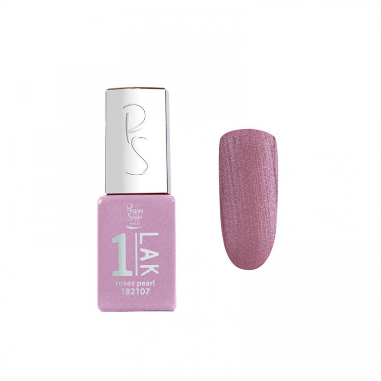 Mini vernis semi-permanent 1-LAK roses pearl