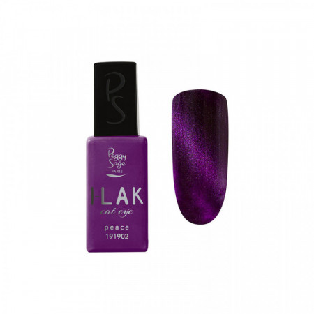 Vernis semi-permanent I-Lak - cat eyes peace