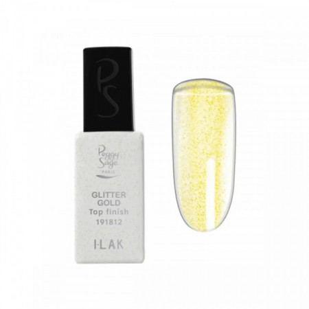 Top Coat Glitter Gold I-LAK