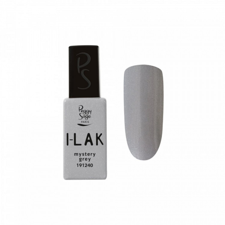 Vernis Semi-permanent I-LAK soak off gel polish mystery grey