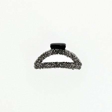 Barrette Strass Noir
