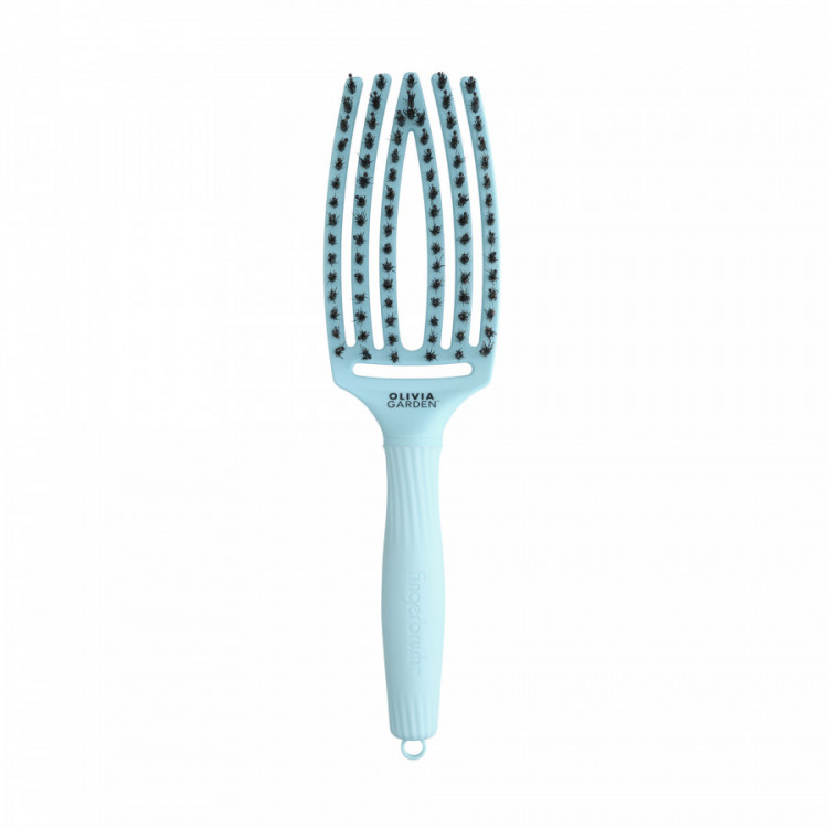 Brosse démêlante Fingerbrush Blue Sky - Care Iconic Boar&Nylon