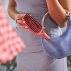 Brosse démêlante Fingerbrush Orange Spritz - Care Iconic Boar&Nylon