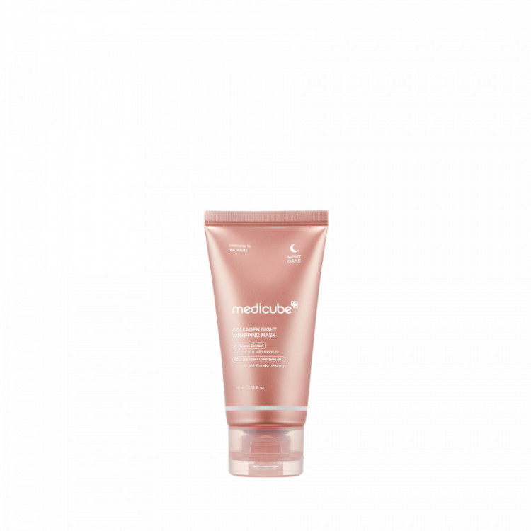 Masque nuit Collagen Night Wrapping Mask - hydratation, élasticité, régénération