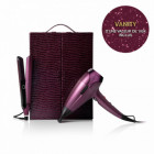 Coffret lisseur Chronos et sèche-cheveux Helios - Collection ghd Cherry Chic