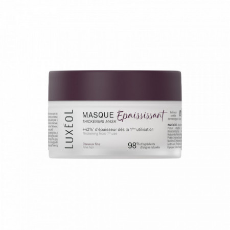 Masque Épaississant – épaissit, démêle, apporte légèreté