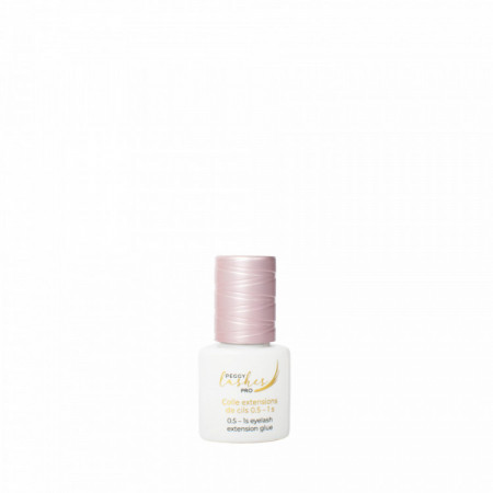 Colle extension de cils 0.5-1s noire Peggy Lashes pro