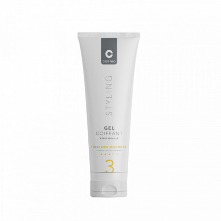 Gel Kiwi Fixation Moyenne – Effet Mouillé, Hydratation et Brillance