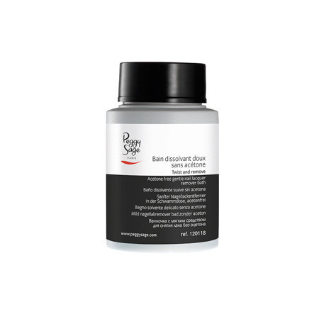 Bain dissolvant doux sans acétone